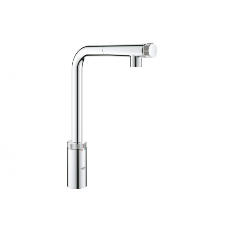 Смесител за кухня с издърпващ се чучур и смарт контрол GROHE MINTA SMARTCONTROL - цена: 689.00лв.